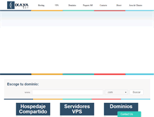 Tablet Screenshot of ixaya.net