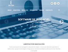 Tablet Screenshot of ixaya.com